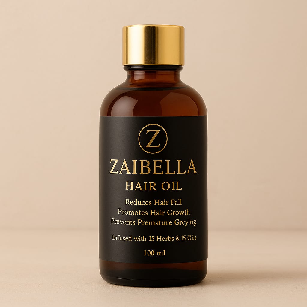 Zaibella 15 Natural Herbs Hair Oil